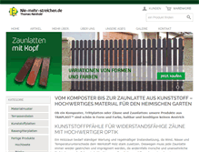 Tablet Screenshot of nie-mehr-streichen.de